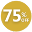 75% OFF - AÇÕES M25